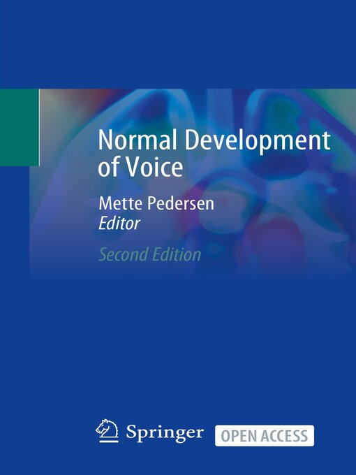 Title details for Normal Development of Voice by Mette Pedersen - Available